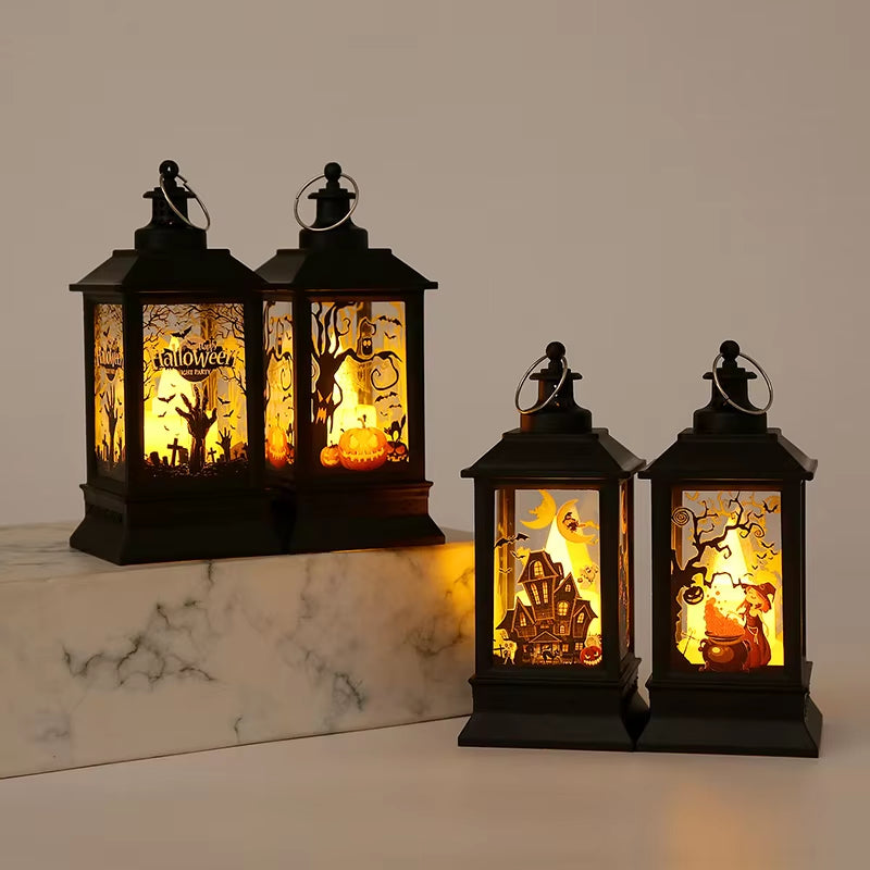 LED Ghost Candle Lights - Halloween Party Decor