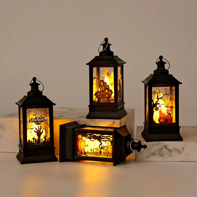 LED Ghost Candle Lights - Halloween Party Decor